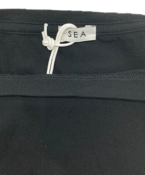 SEA（シー）SEA (シー) ヴィンテージコットンL/S TEE ブラック サイズ:SIZE Freeの古着・服飾アイテム
