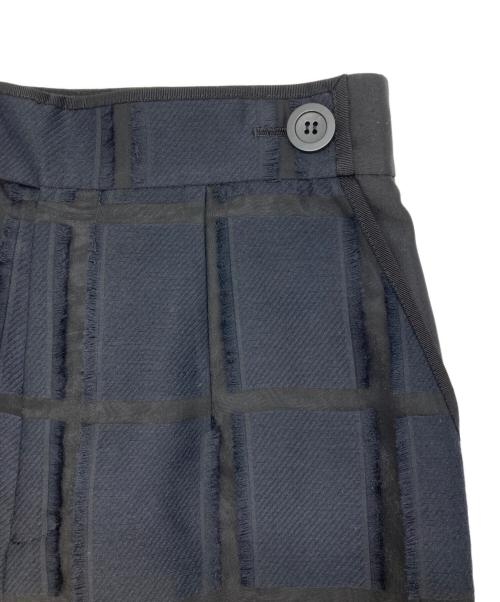 ADORE（アドーア）ADORE (アドーア) ウィンドーペンジャガードパンツ ブラック×ネイビー サイズ:38の古着・服飾アイテム