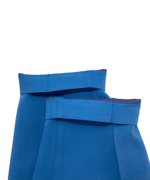 ADORE（アドーア）ADORE (アドーア) ミドルジョーゼットパンツ ブルー サイズ:38の古着・服飾アイテム