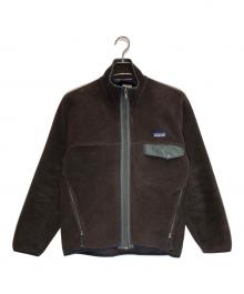 Patagonia（パタゴニア）の古着「シンチラ スナップ ジップジャケット」｜ブラウン