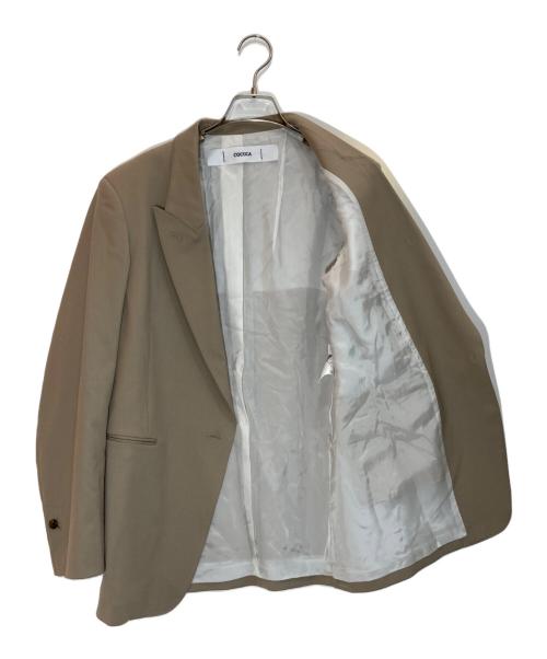 COCUCA（コキュカ）COCUCA (コキュカ) テーラードジャケット/ワイドトラウザース ベージュ サイズ:1の古着・服飾アイテム