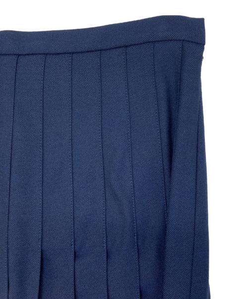 BROOKS BROTHERS（ブルックスブラザーズ）BROOKS BROTHERS (ブルックスブラザーズ) タックデザインスカート ネイビー サイズ:SIZE2の古着・服飾アイテム