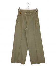 BRILL（ブリル）の古着「ツイルマリンパンツ」｜ベージュ