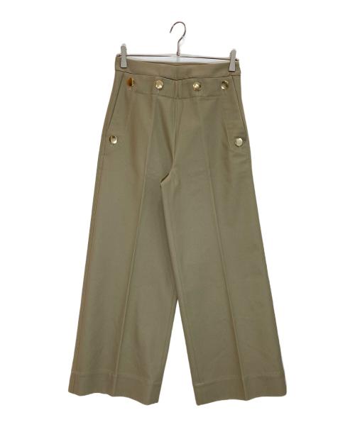 BRILL（ブリル）BRILL (ブリル) ツイルマリンパンツ ベージュ サイズ:36の古着・服飾アイテム