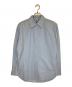 KEYES（キーズ）の古着「Pixel Key Embroidery Dress Shirt」｜ブルー