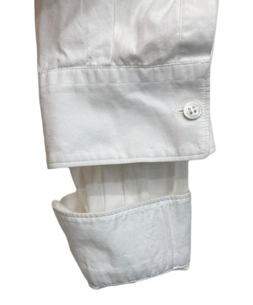 COMME des GARCONS SHIRT（コムデギャルソンシャツ）COMME des GARCONS SHIRT (コムデギャルソンシャツ) パッチワークシャツ ホワイト サイズ:Ｌの古着・服飾アイテム