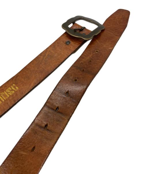 DSQUARED2（ディースクエアード）DSQUARED2 (ディースクエアード) レザーベルト ブラウン サイズ:-の古着・服飾アイテム