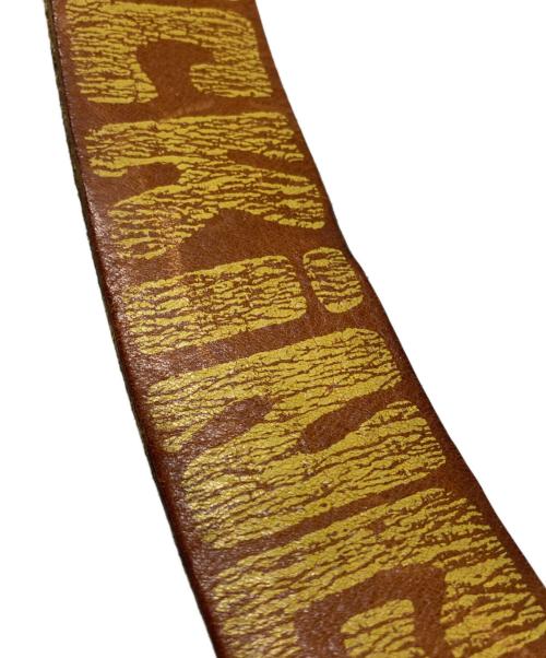 DSQUARED2（ディースクエアード）DSQUARED2 (ディースクエアード) レザーベルト ブラウン サイズ:-の古着・服飾アイテム