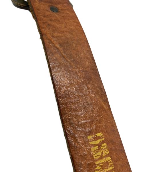 DSQUARED2（ディースクエアード）DSQUARED2 (ディースクエアード) レザーベルト ブラウン サイズ:-の古着・服飾アイテム