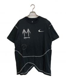 NIKE×OFFWHITE（ナイキ×オフホワイト）の古着「ブラックTシャツ」｜ブラック