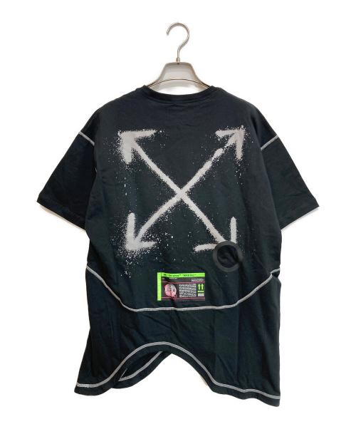 NIKE（ナイキ）NIKE (ナイキ) OFFWHITE (オフホワイト) ブラックTシャツ ブラック サイズ:Sの古着・服飾アイテム