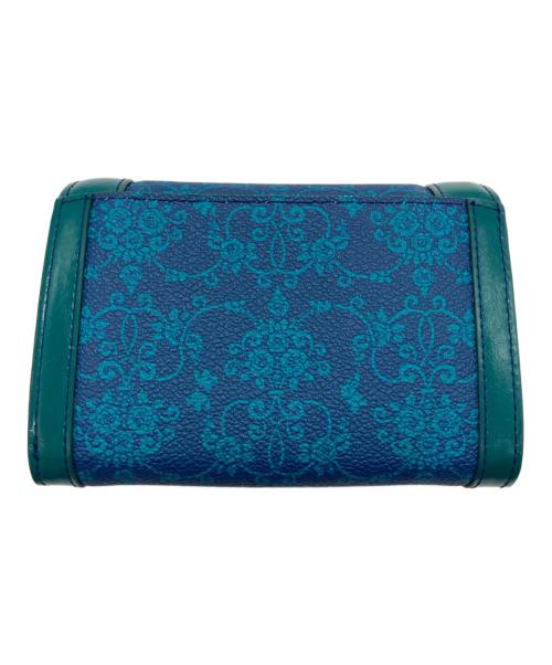 ANNA SUI（アナスイ）ANNA SUI (アナスイ) リーブル 内Lファスナー二つ折り財布 ブルー サイズ:-の古着・服飾アイテム