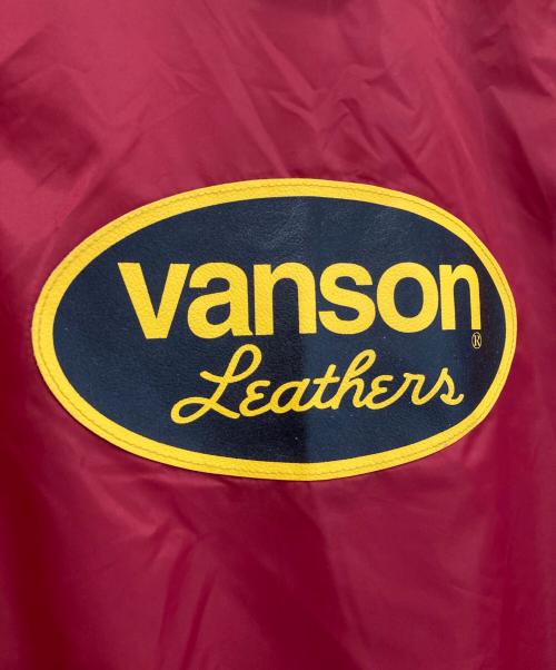 VANSON（バンソン）VANSON (バンソン) MASSES (マシス) NYLON JKT レッド サイズ:Lの古着・服飾アイテム