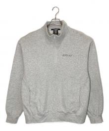 AVIREX（アヴィレックス）の古着「GRAFFITI HALF ZIP SWEAT」｜グレー