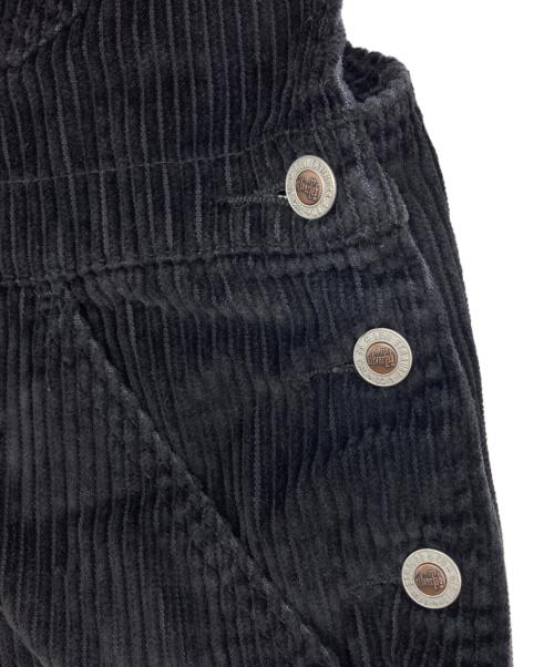 Levi’s SilverTab（リーバイス シルバータブ）Levi’s SilverTab (リーバイス シルバータブ) コーデュロイオーバーオール ブラック サイズ:Sの古着・服飾アイテム