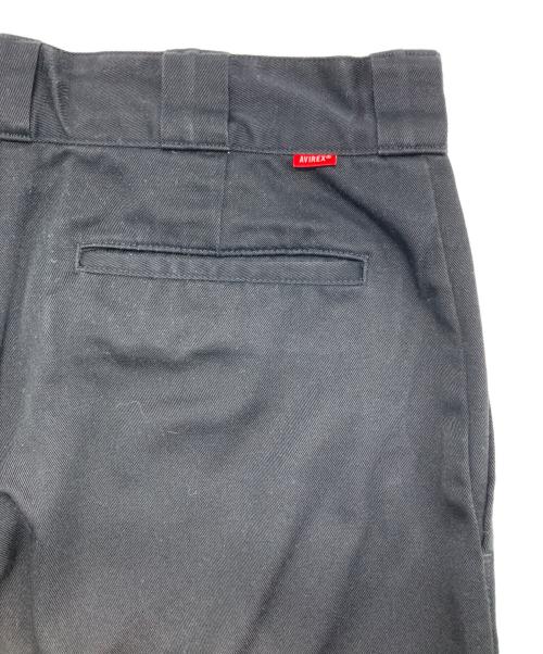 Dickies（ディッキーズ）Dickies (ディッキーズ) AVIREX (アヴィレックス) ダブルニーパンツ ブラック サイズ:32の古着・服飾アイテム