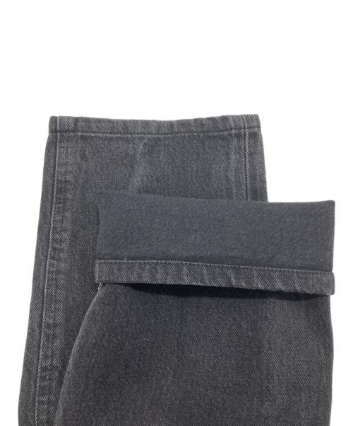 THE SHISHIKUI（シシクイ）THE SHISHIKUI (シシクイ) デニムパンツ ブラック サイズ:23の古着・服飾アイテム