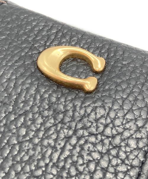 COACH（コーチ）COACH (コーチ) アコーディオン ジップ ウォレット・ホース アンド キャリッジ プリント ブラウン サイズ:-の古着・服飾アイテム