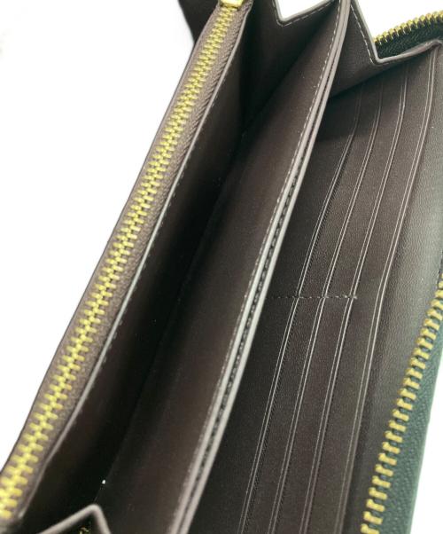 COACH（コーチ）COACH (コーチ) アコーディオン ジップ ウォレット・ホース アンド キャリッジ プリント ブラウン サイズ:-の古着・服飾アイテム