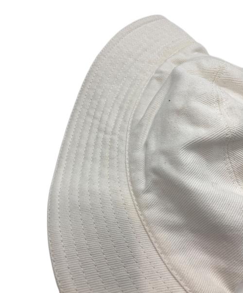 MIU MIU（ミュウミュウ）MIU MIU (ミュウミュウ) バケットハット ホワイト サイズ:Sの古着・服飾アイテム