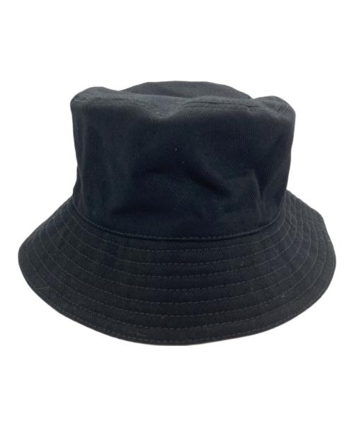 MIU MIU（ミュウミュウ）MIU MIU (ミュウミュウ) バケットハット ブラック サイズ:Sの古着・服飾アイテム