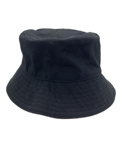 MIU MIU（ミュウミュウ）MIU MIU (ミュウミュウ) バケットハット ブラック サイズ:Sの古着・服飾アイテム
