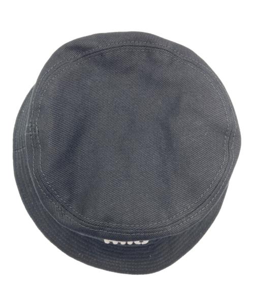 MIU MIU（ミュウミュウ）MIU MIU (ミュウミュウ) バケットハット ブラック サイズ:Sの古着・服飾アイテム