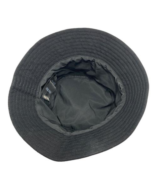 MIU MIU（ミュウミュウ）MIU MIU (ミュウミュウ) バケットハット ブラック サイズ:Sの古着・服飾アイテム