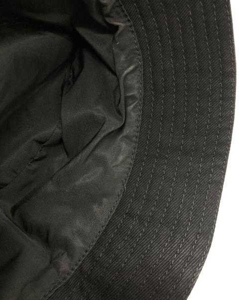 MIU MIU（ミュウミュウ）MIU MIU (ミュウミュウ) バケットハット ブラック サイズ:Sの古着・服飾アイテム