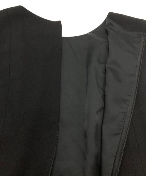 FOXEY（フォクシー）FOXEY (フォクシー) フレアノースリーブワンピース ネイビー サイズ:42の古着・服飾アイテム