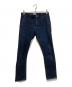 THE CRIMIE（ザ クライミー）の古着「BORN RUDE STRETCH JAPANEASE SELVEDGE DENIM TAPERED JEANS」｜インディゴ