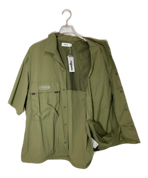 ATMOS（アトモス）ATMOS (アトモス) S/S Nylon Utility Shirt カーキ サイズ:XLの古着・服飾アイテム