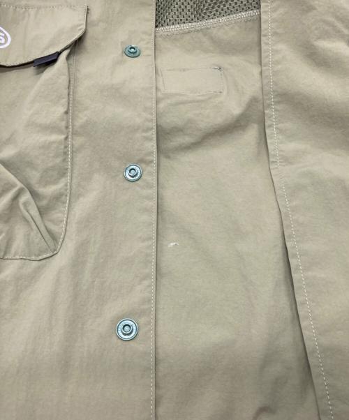 ATMOS（アトモス）ATMOS (アトモス) S/S Nylon Utility Shirt カーキ サイズ:XLの古着・服飾アイテム