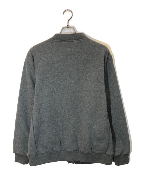 stussy（ステューシー）stussy (ステューシー) スナップスウェットジャケット グレー サイズ:Sの古着・服飾アイテム