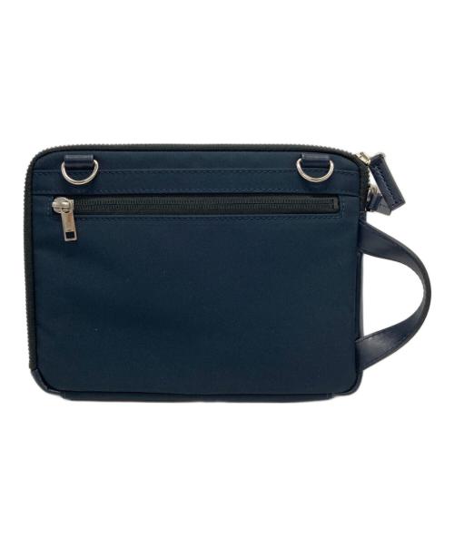 LANVIN COLLECTION（ランバンコレクション）LANVIN COLLECTION (ランバンコレクション) レザー切替2WAYミニショルダーバッグ ネイビー サイズ:-の古着・服飾アイテム