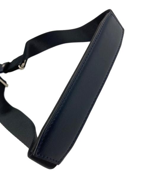 LANVIN COLLECTION（ランバンコレクション）LANVIN COLLECTION (ランバンコレクション) レザー切替2WAYミニショルダーバッグ ネイビー サイズ:-の古着・服飾アイテム