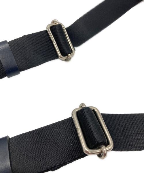 LANVIN COLLECTION（ランバンコレクション）LANVIN COLLECTION (ランバンコレクション) レザー切替2WAYミニショルダーバッグ ネイビー サイズ:-の古着・服飾アイテム