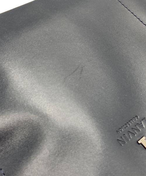 LANVIN COLLECTION（ランバンコレクション）LANVIN COLLECTION (ランバンコレクション) レザー切替2WAYミニショルダーバッグ ネイビー サイズ:-の古着・服飾アイテム