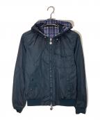 MONCLERモンクレール）の古着「リバーシブルナイロンジャケット」｜ネイビー