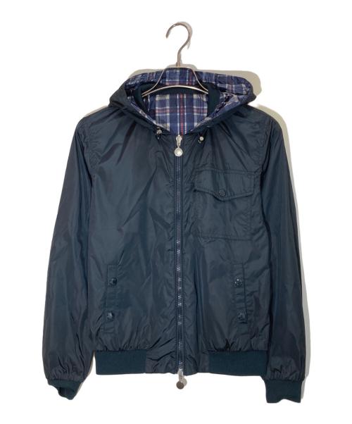 MONCLER（モンクレール）MONCLER (モンクレール) リバーシブルナイロンジャケット ネイビーの古着・服飾アイテム