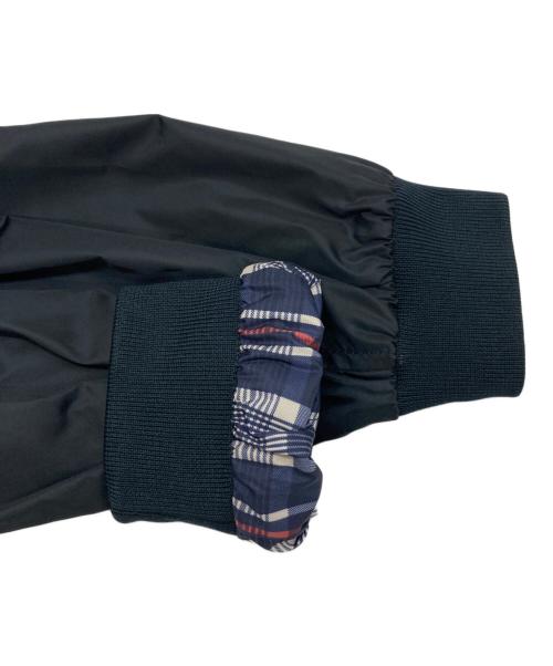 MONCLER（モンクレール）MONCLER (モンクレール) リバーシブルナイロンジャケット ネイビーの古着・服飾アイテム