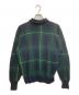 POLO RALPH LAUREN (ポロ・ラルフローレン) 襟付ニット ネイビー×グリーン サイズ:L：5000円