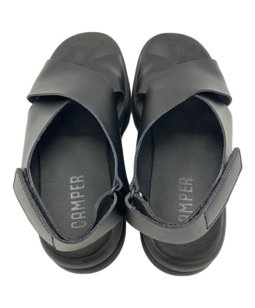 CAMPER（カンペール）CAMPER (カンペール) ペロータスフロータアップ サンダル ブラック サイズ:39の古着・服飾アイテム