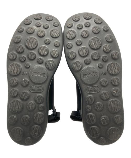 CAMPER（カンペール）CAMPER (カンペール) ペロータスフロータアップ サンダル ブラック サイズ:39の古着・服飾アイテム