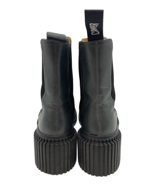 CAMPER（カンペール）CAMPER (カンペール) ピクス ロンドン ショートブーツ グレー サイズ:SIZE 39の古着・服飾アイテム