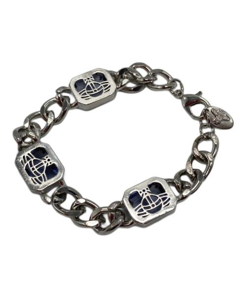 Vivienne Westwood（ヴィヴィアンウエストウッド）Vivienne Westwood (ヴィヴィアンウエストウッド) ストーンブレスレット シルバー サイズ:-の古着・服飾アイテム