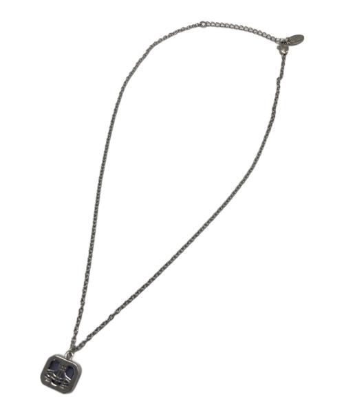 Vivienne Westwood（ヴィヴィアンウエストウッド）Vivienne Westwood (ヴィヴィアンウエストウッド) ストーンネックレス ブルー×シルバー サイズ:-の古着・服飾アイテム