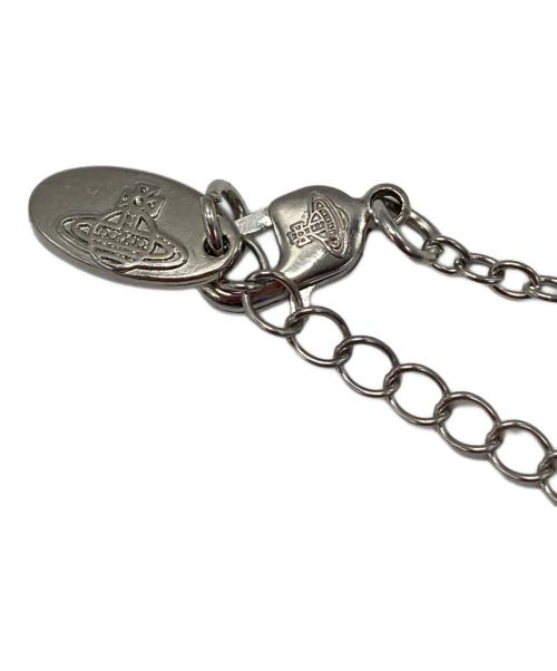 Vivienne Westwood（ヴィヴィアンウエストウッド）Vivienne Westwood (ヴィヴィアンウエストウッド) ストーンネックレス ブルー×シルバー サイズ:-の古着・服飾アイテム