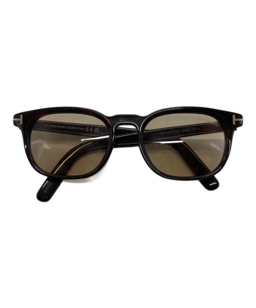 TOM FORD（トムフォード）TOM FORD (トムフォード) ウェリントンサングラス ブラウン サイズ:52□20 145の古着・服飾アイテム