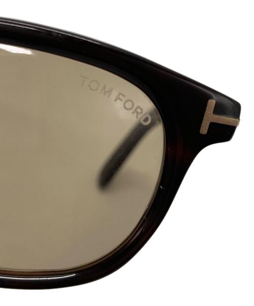 TOM FORD（トムフォード）TOM FORD (トムフォード) ウェリントンサングラス ブラウン サイズ:52□20 145の古着・服飾アイテム